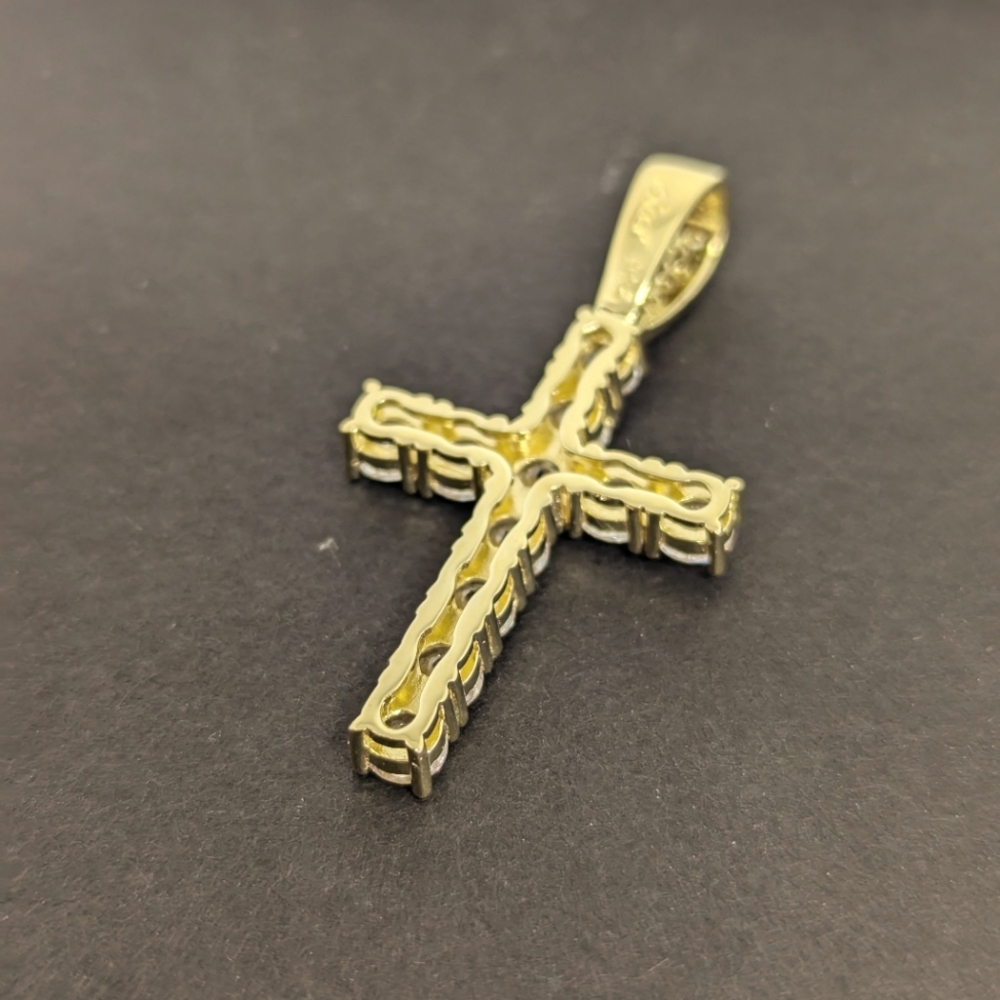 New Rhinestone Cross Pendant - Picture 8 of 10